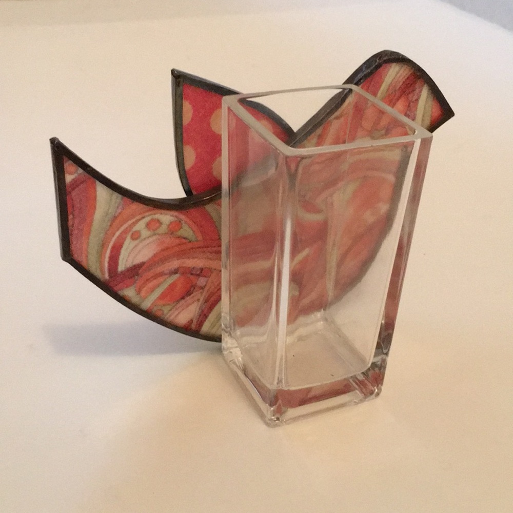 Glass vase - Picture 3 of 4